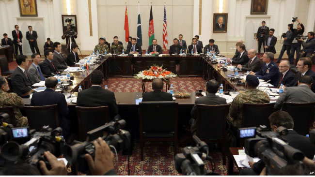 Four-Way Afghan Peace Talks Set to Resume in Oman